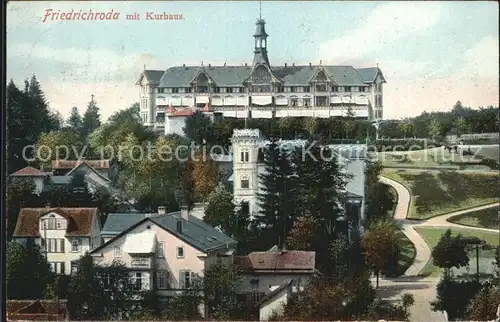 Friedrichroda Kurhaus Kat. Friedrichroda