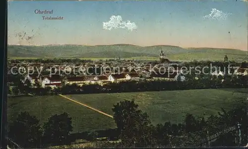 Ohrdruf Panorama Kat. Ohrdruf