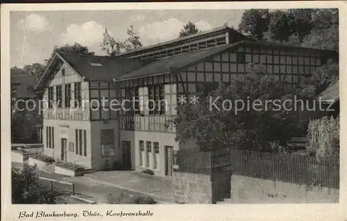 Bad Blankenburg Konferenzhalle Kat. Bad Blankenburg