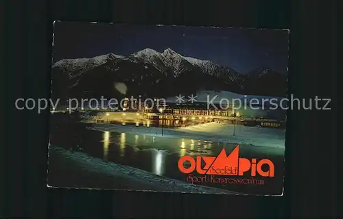 Seefeld Tirol Olympia Sport  und Kongresszentrum Kat. Seefeld in Tirol