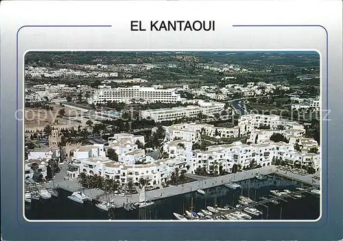 El Kantaoui Luftaufnahme Hafen