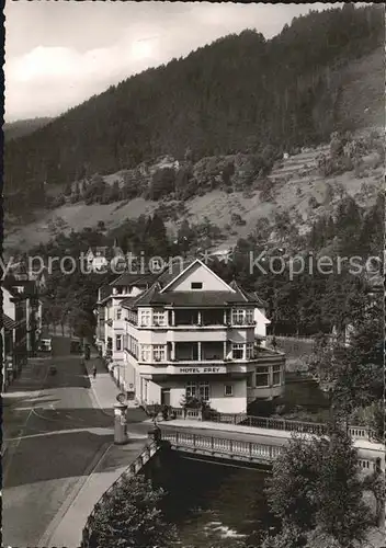 Wildbad Schwarzwald Hotel Frey  Kat. Bad Wildbad