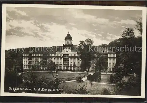 Bad Liebenstein Hotel Der Kaiserhof Kat. Bad Liebenstein