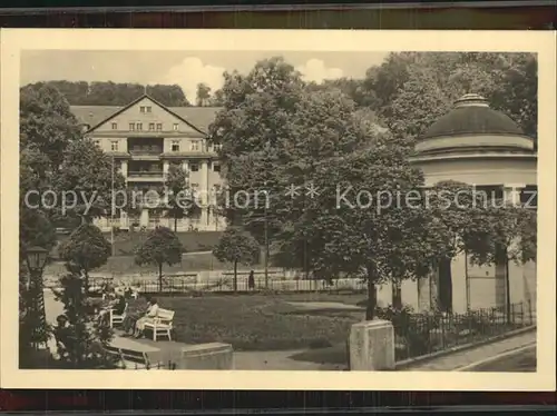 Bad Liebenstein Kurhaus Brunnentempel Kat. Bad Liebenstein