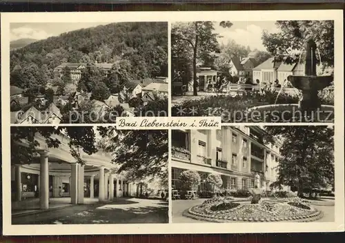 Bad Liebenstein Kurhaus Brunnen Kat. Bad Liebenstein