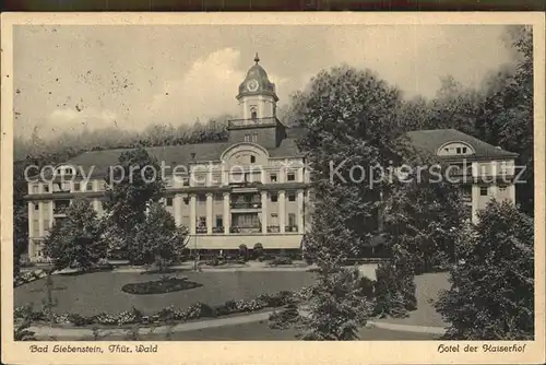 Bad Liebenstein Hotel Der Kaiserhof Kat. Bad Liebenstein