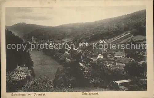 Altenbrak Harz Totalansicht  Kat. Altenbrak