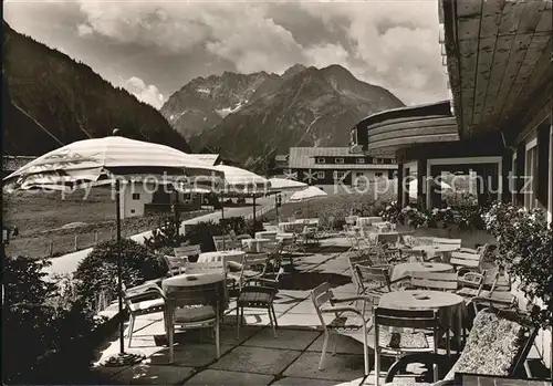 Mittelberg Kleinwalsertal Berghotel Alpenrose  Kat. Oesterreich