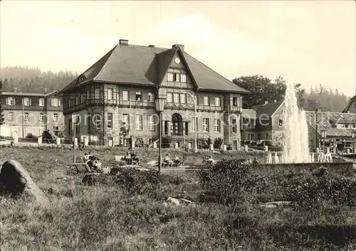 Schierke Harz Kurpark  Kat. Schierke Brocken