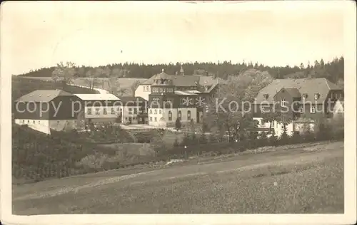 Kretscham Rothensehma Genesungsheim der Sozialversicherung Kat. Oberwiesenthal