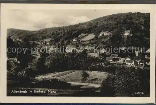 Altenbrak Harz Teilansicht  Kat. Altenbrak