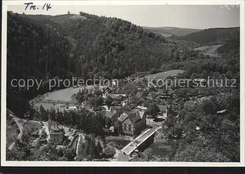 Treseburg Harz Gesamtansicht Kat. Treseburg