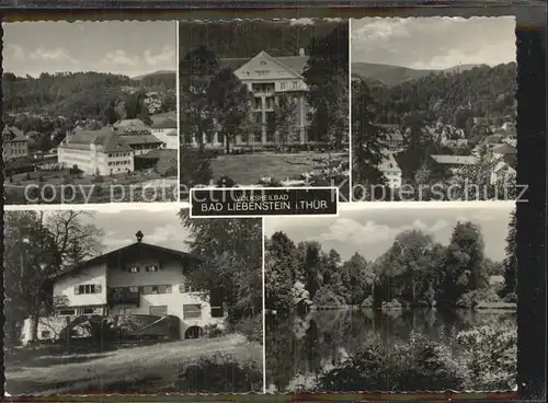 Bad Liebenstein Teilansichten Kat. Bad Liebenstein