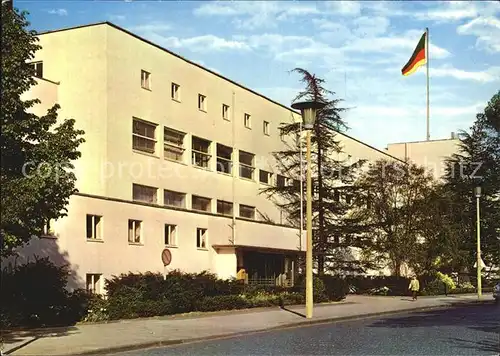 Bonn Rhein Bundeshaus Landseite Kat. Bonn