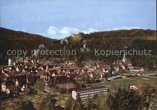 Blaubeuren Fliegeraufnahme Kat. Blaubeuren