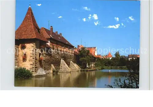 Weissenburg Bayern Am Seeweiher Kat. Weissenburg i.Bay.