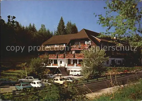 Kaelberbronn Hotel Restaurant Waldsaegmuehle Kat. Pfalzgrafenweiler