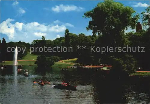 Bochum Stadtpark Fontaene Kat. Bochum