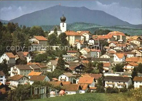 Lam Oberpfalz Teilansicht Kirche Kat. Lam