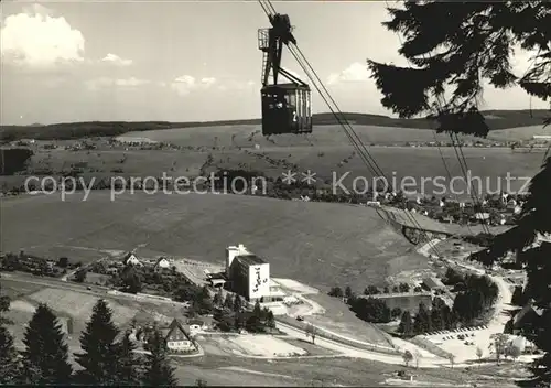 Oberwiesenthal Erzgebirge Gondelbahn Kat. Oberwiesenthal