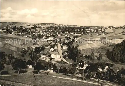 Seiffen Erzgebirge Panorama Kat. Kurort Seiffen Erzgebirge