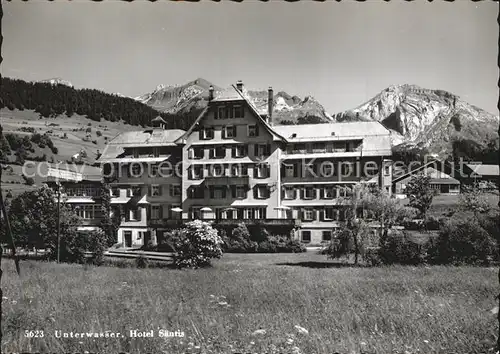 Unterwasser Toggenburg Hotel Saentis Kat. Unterwasser