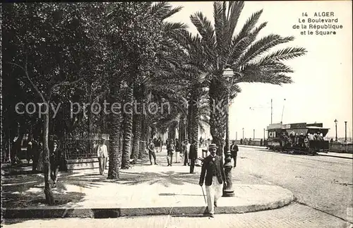 Alger Algerien Boulevard de la Republique