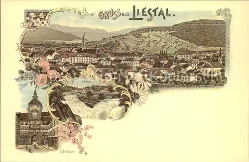 Liestal Repro von 1895 Kat. Liestal