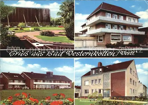 Bad Westernkotten golfplatz Haus Margareta Kurheim Kat. Erwitte