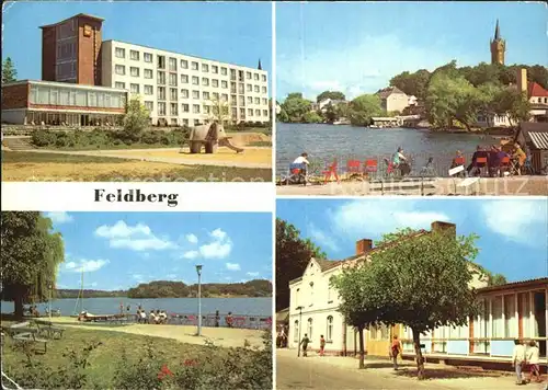 Feldberg Mecklenburg Erholungsheim Freundschaft Bettenhaus Kat. Feldberger Seenlandschaft