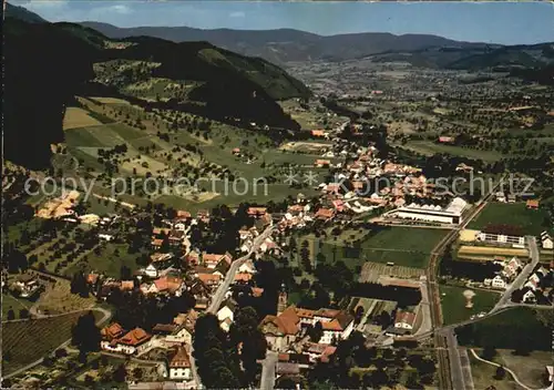 Unterharmersbach Fliegeraufnahme Kat. Zell am Harmersbach