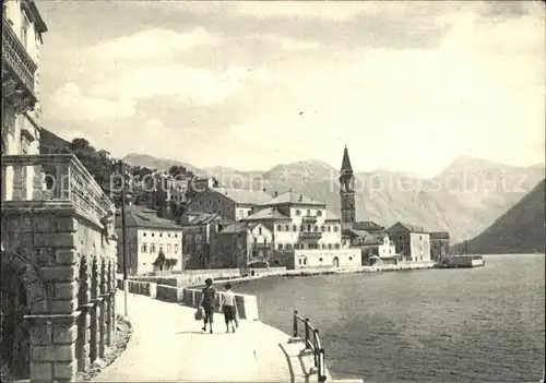 Perast Boka Kotorska Kat. Montenegro