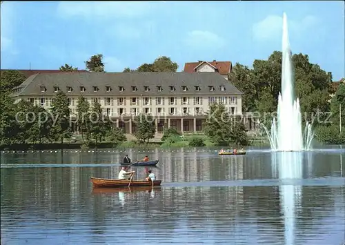 Bad Salzungen Kurhaus am Burgsee Kat. Bad Salzungen