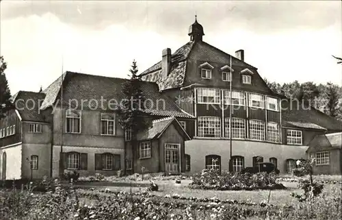 Benneckenstein Harz FDGB Erholungsheim Harzhaus