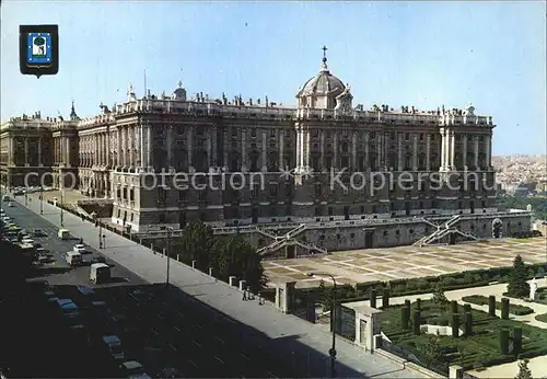 Madrid Spain Palacio Real Kat. Madrid