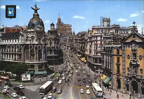 Madrid Spain El Fenix Calle Alcala y Avenida Jose Antonio Kat. Madrid