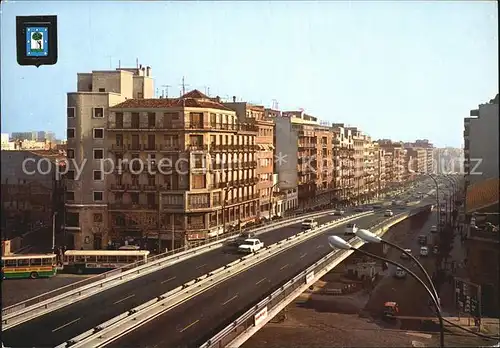 Madrid Spain Glorieta Cuatro Caminos y Avenida Raimundo Fernandez Villaverde Kat. Madrid