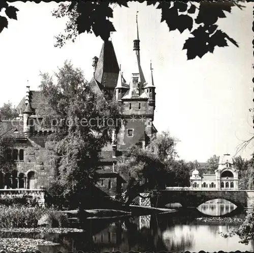 Budapest Schloss Vajdahunyad Kat. Budapest