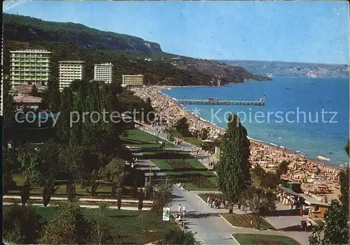 Slatni Pjassyzi Panorama / Varna Bulgarien /