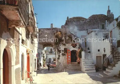 Gargano Peschici Scorcio caratteristico / Italien /Italien