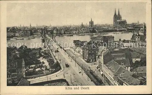 Koeln Rhein Deutz Kat. Koeln