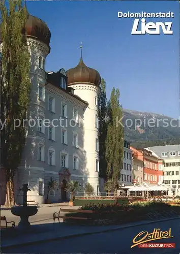 Lienz Tirol Hauptplatz mit Liebburg Kat. Lienz