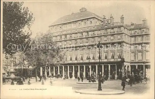 Paris Theatre Francais Kat. Paris