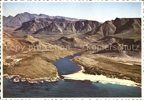 Suedafrika Southafrica RSA Cape Berge und Meer Kat. Suedafrika