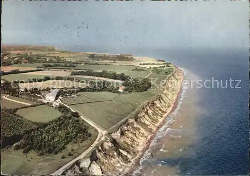 Travemuende Ostseebad Restaurant Cafe Hermannshoehe Luebecker Bucht Fliegeraufnahme Kat. Luebeck