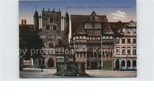 Hildesheim Wedekind und Tempelherrenhaus Kat. Hildesheim