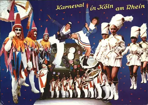 Koeln Rhein Karneval Mariechen Muellemer Junge Musikzug Prinzengarde  Kat. Koeln