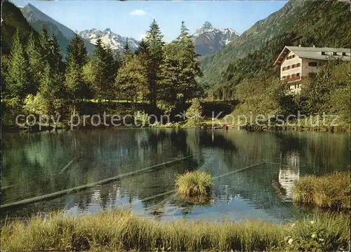 Christlessee mit Kratzer und Trettlachspitze Kat. Oberstdorf