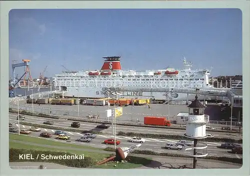 Kiel Schwedenkai Kreuzfahrschiff Kat. Kiel