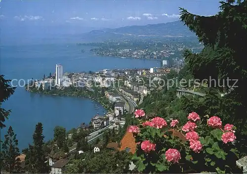Territet Montreux Panorama  Kat. Montreux